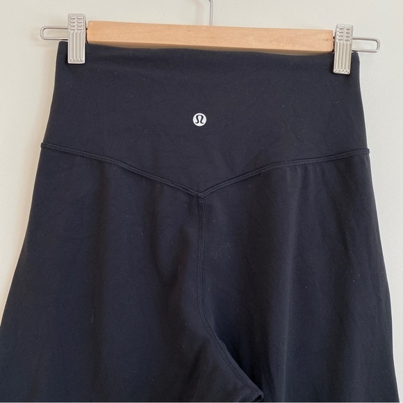 LULULEMON Align Wide Leg Crop Pants With Pockets Black Women’s Size 4 - Picture 4 of 8